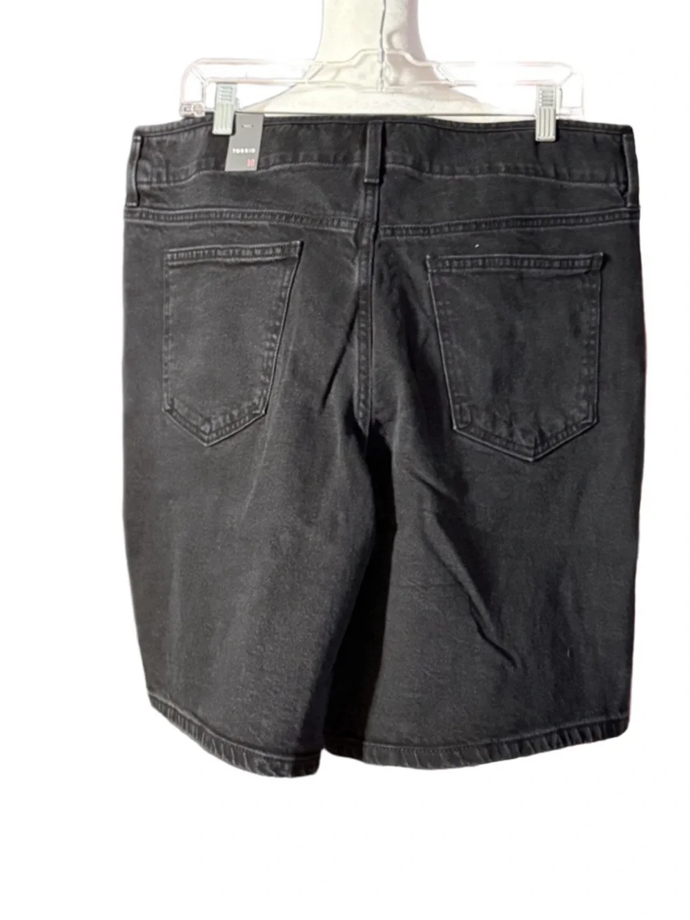 Torrid Baggy Binded Waist Classic Denim Jort NWT